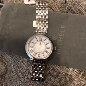 Michele Serein Silver Watch